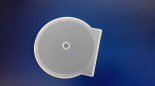 OEM CD C-SHELL box transparentní, tvar mušle