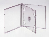 OEM 2CD jewel box, čirý tray