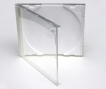 OEM CD jewel box, bílý tray