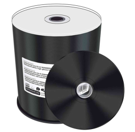CD-R 700MB 52x, ČERNÉ, blanc silver, spindl 100 ks