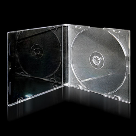 CD slim box čirý